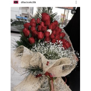 Buket 41 Kırmızı Gül