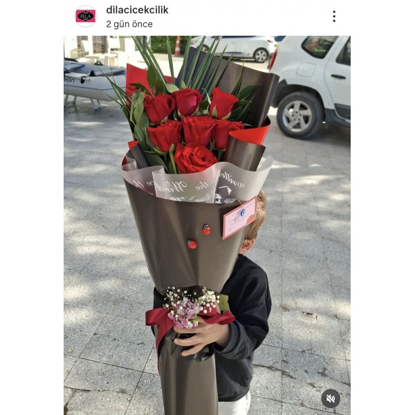 7 KIRMIZI GÜL